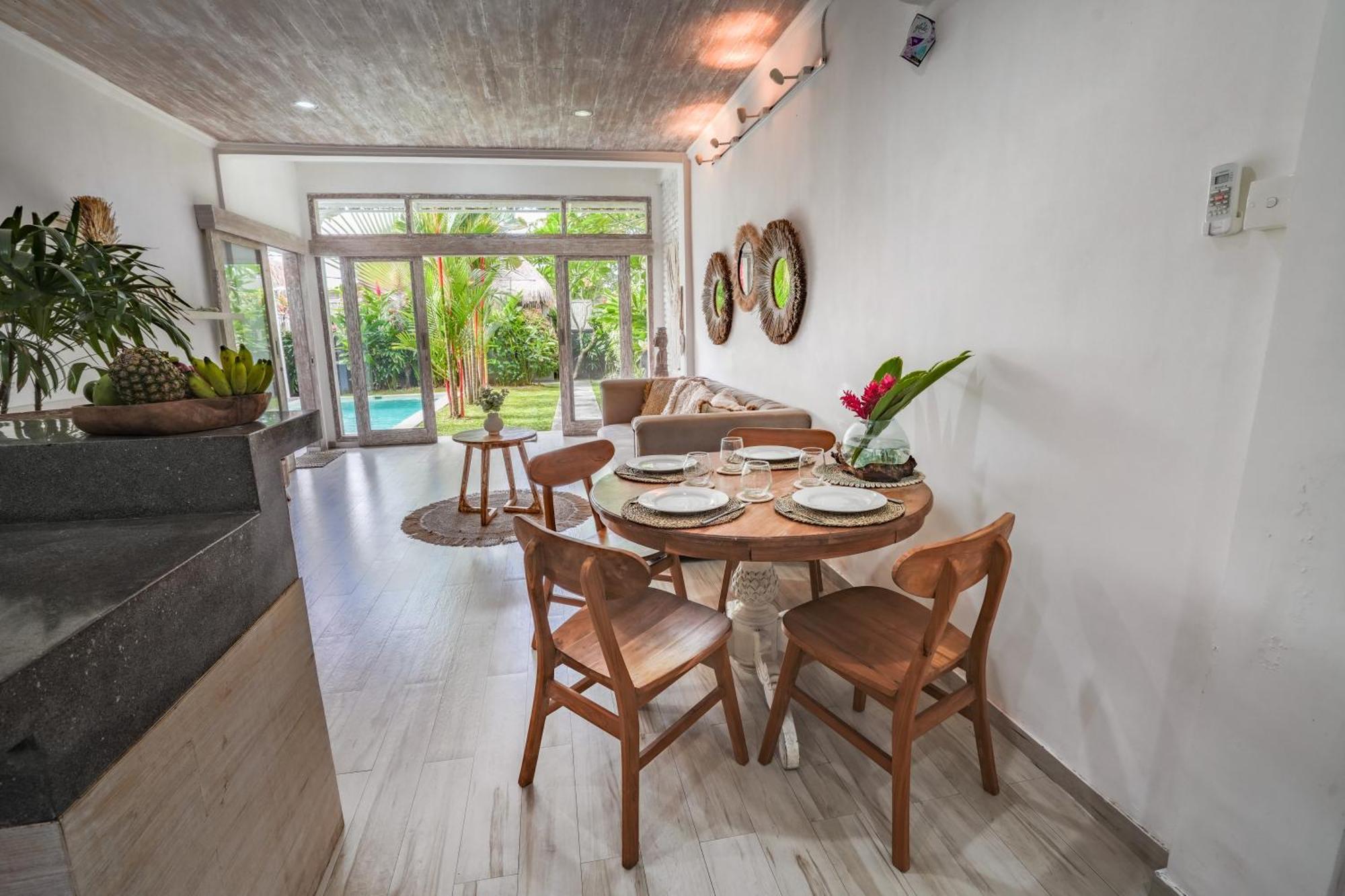 Villa Piece Of Peace Private 3Br With Large Pool And Garden チャングー エクステリア 写真