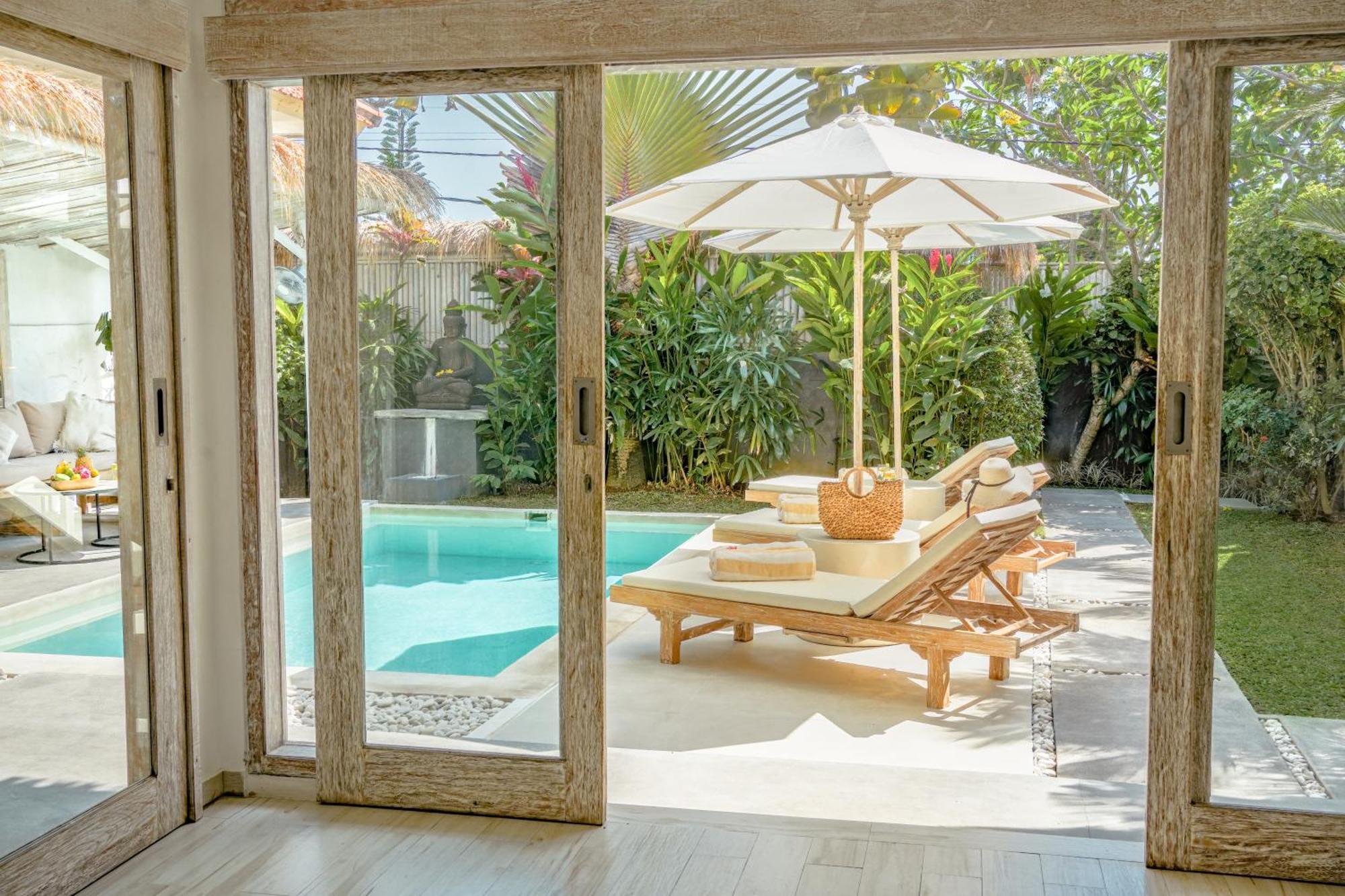 Villa Piece Of Peace Private 3Br With Large Pool And Garden チャングー エクステリア 写真