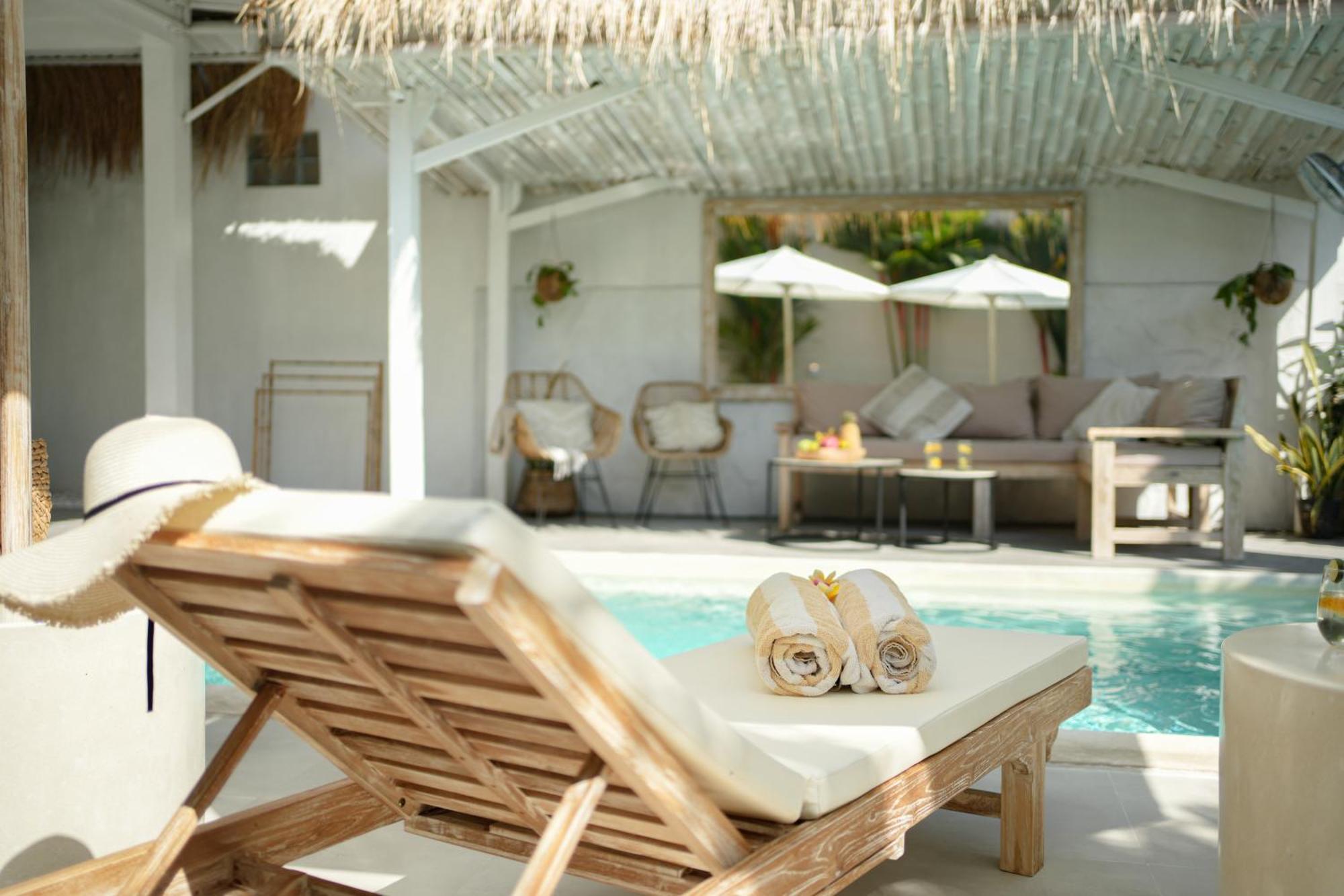 Villa Piece Of Peace Private 3Br With Large Pool And Garden チャングー エクステリア 写真