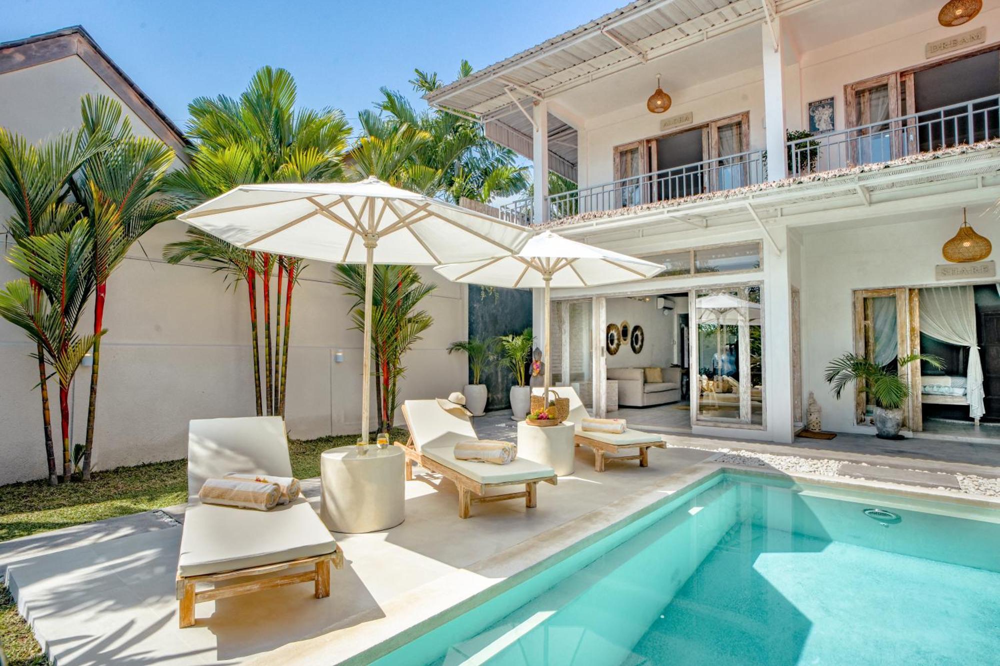 Villa Piece Of Peace Private 3Br With Large Pool And Garden チャングー エクステリア 写真