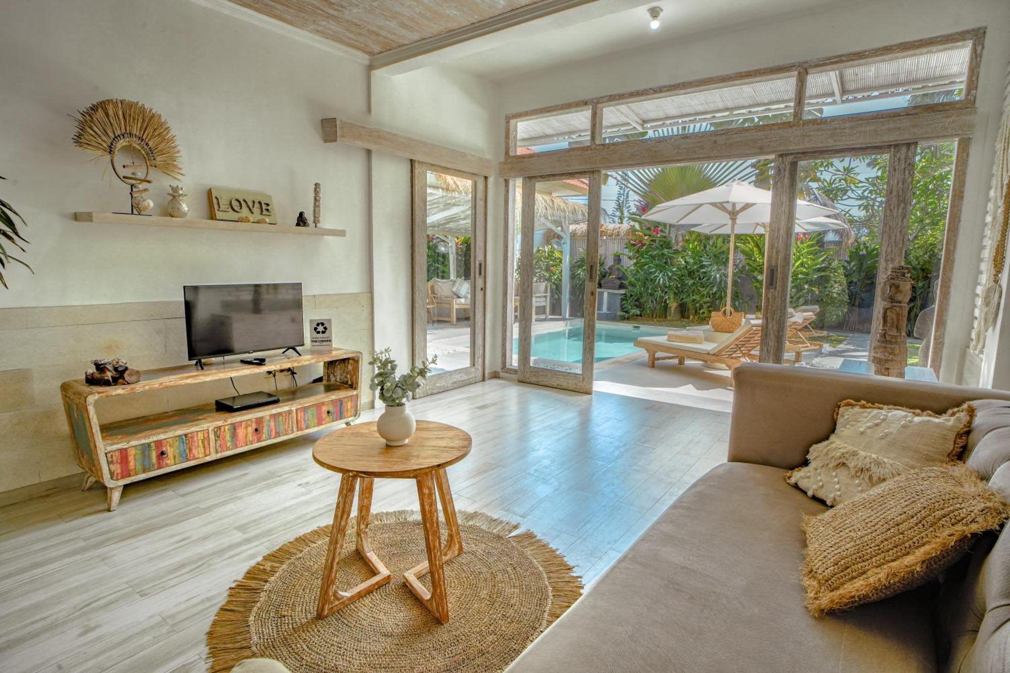 Villa Piece Of Peace Private 3Br With Large Pool And Garden チャングー エクステリア 写真