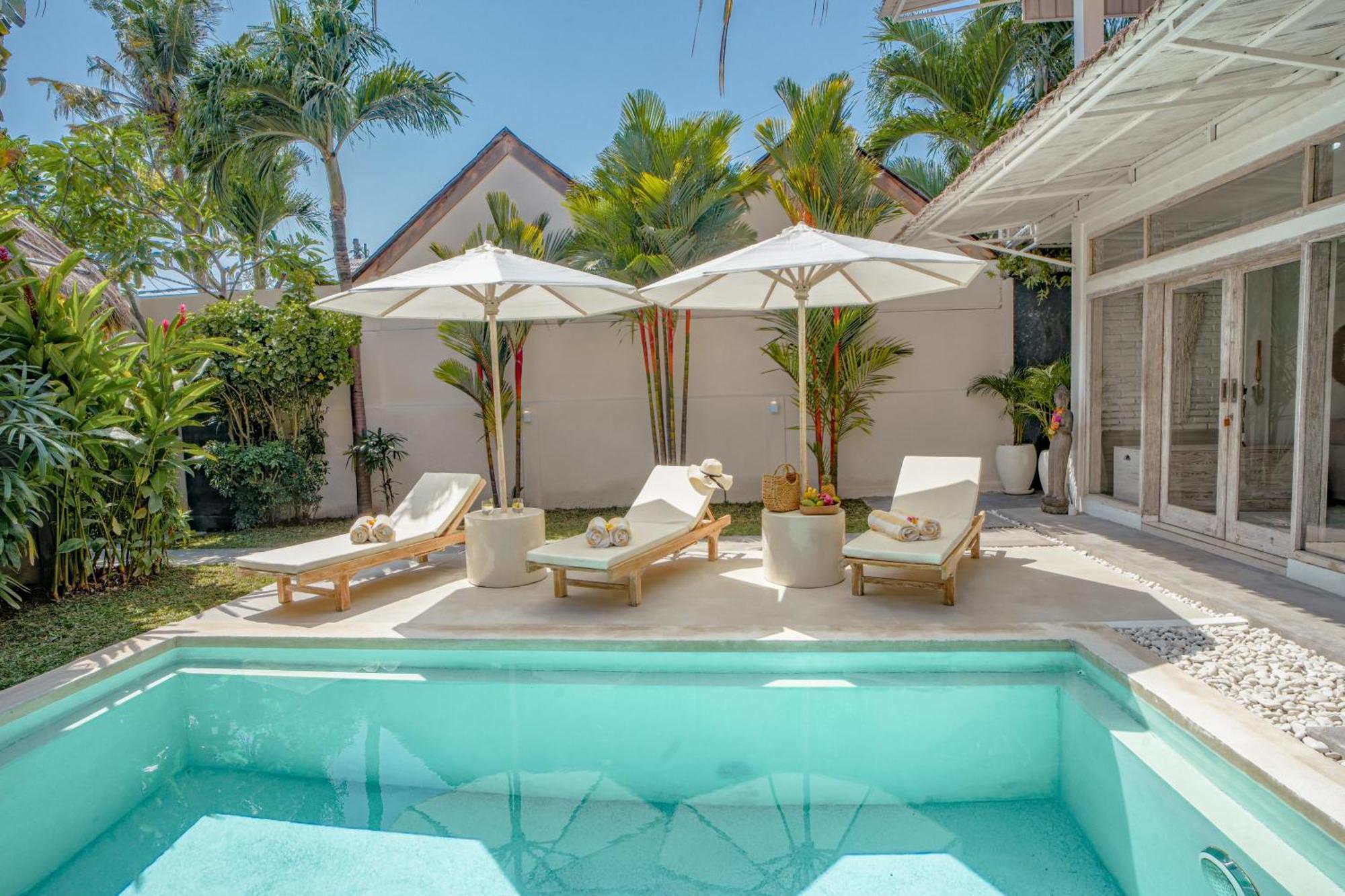 Villa Piece Of Peace Private 3Br With Large Pool And Garden チャングー エクステリア 写真