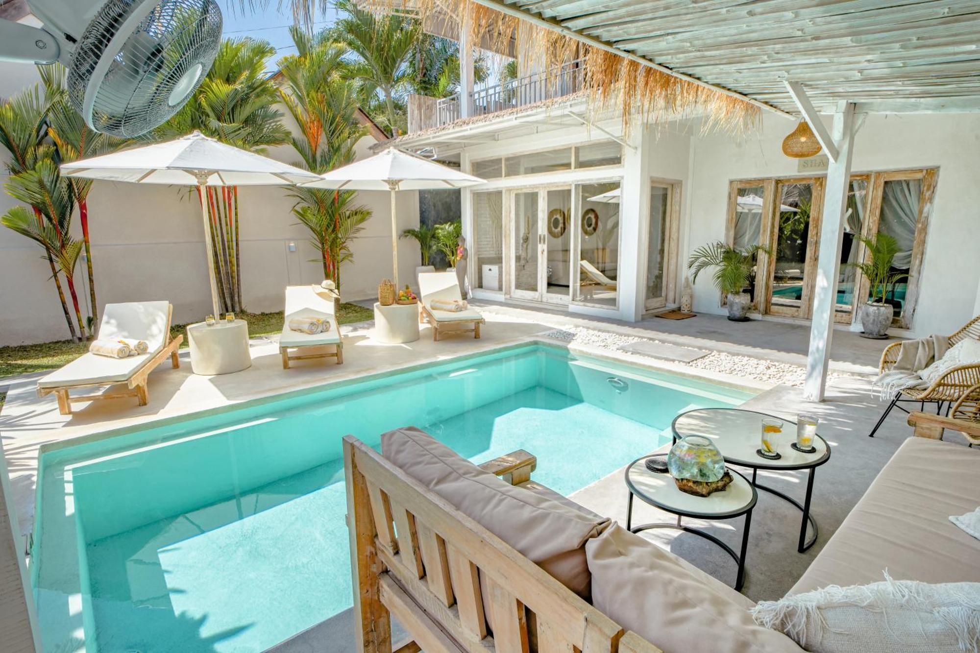 Villa Piece Of Peace Private 3Br With Large Pool And Garden チャングー エクステリア 写真